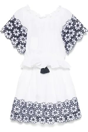 PATACHOU Guipure-lace skirt set