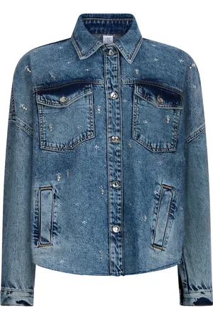 Liu Jo Rhinestone-embellished denim jacket