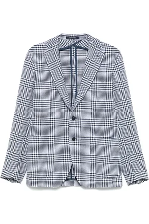TAGLIATORE Prince Of Wales-check blazer