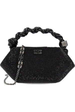 Ganni Rhinestone-embellished tote bag