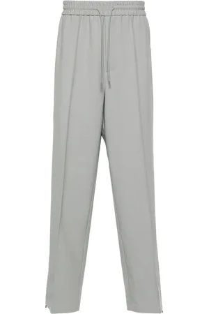 Emporio Armani Raised-seam straight trousers