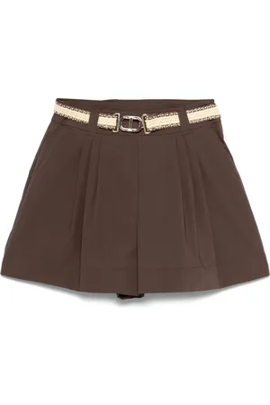 Twin-Set Poplin shorts