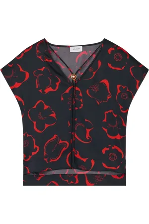ST. JOHN Printed blouse