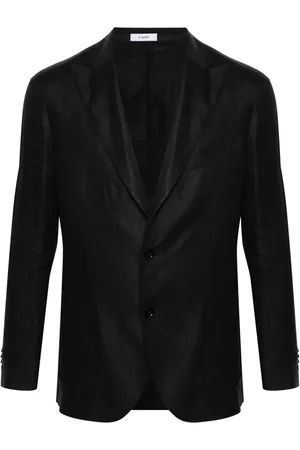 Boglioli Single-breasted linen blazer