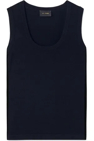 ST. JOHN Santiago knitted top