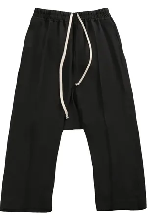 Rick Owens Drawstring cropped trousers