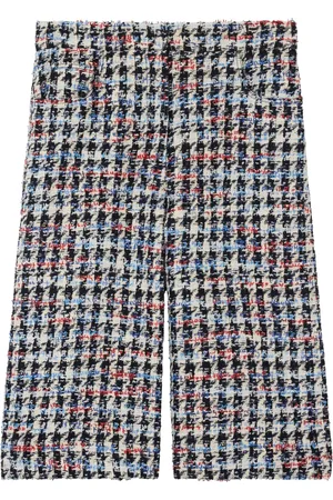 ST. JOHN Houndstooth shorts