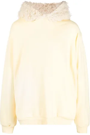 Marni Faux-fur cotton hoodie