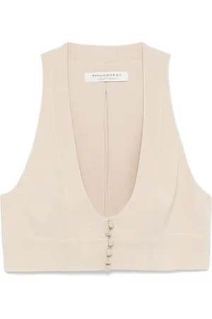 Serafini Cropped gilet