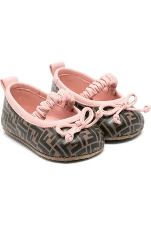 Fendi FF-motif ballet flats