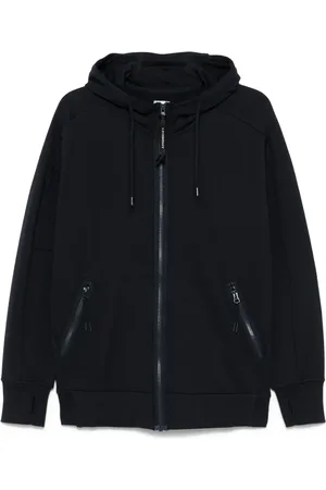 C.P. Company Goggles-detail fleece hoodie