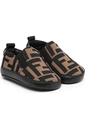 Fendi Logo slip-on trainers
