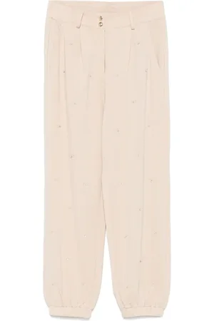Liu Jo Logo-embroidered track pants
