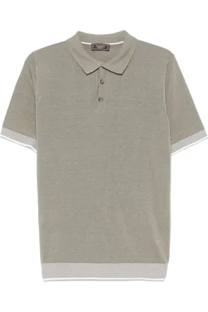 PESERICO SIGN Crepe polo shirt