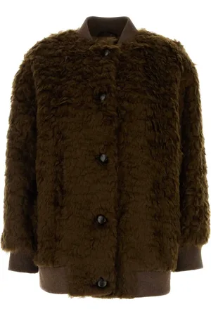 Max Mara Teddy bomber jacket