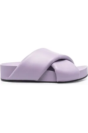 Jil Sander Cross-strap leather sandals