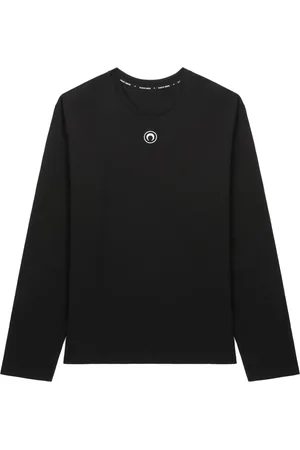 Marine Serre Long-sleeved cotton T-shirt
