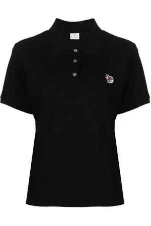 Paul Smith Zebra-patch polo top
