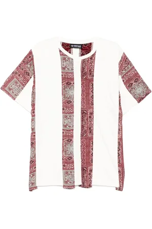 MOSTLY HEARD RARELY SEEN Spliced paisley T-shirt