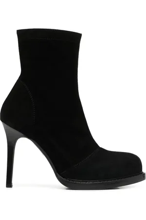 ANN DEMEULEMEESTER Heeled leather boots