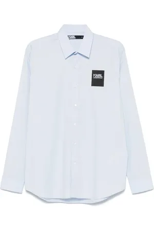 Karl Lagerfeld Logo-patch shirt