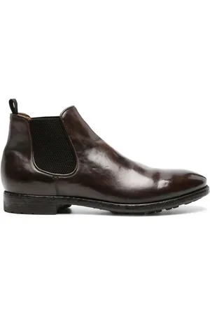 Officine creative Temple 008 leather ankle boots