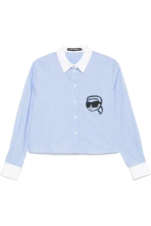 Karl Lagerfeld Ikon-print blouse