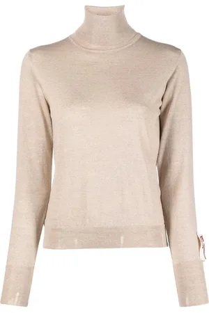 Golden Goose Distressed roll-neck virgin wool jumper