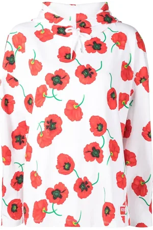 Kenzo Poppy long-sleeve hoodie