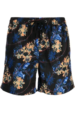 KSUBI Floral-print deck shorts