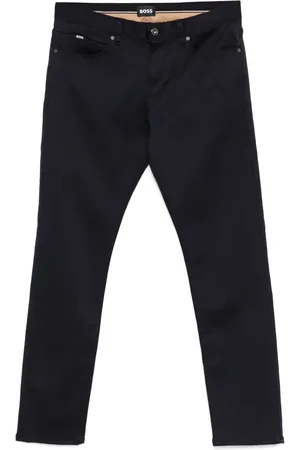 HUGO BOSS Logo-patch jeans