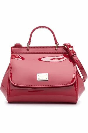Dolce & Gabbana Mini Sicily patent leather top-handle bag