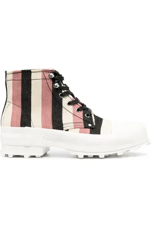 Camper Traktori striped ankle boots