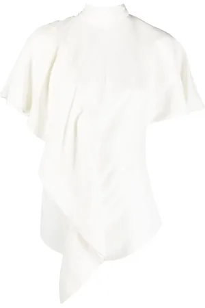 Colville Ruffle-detailing roll-neck blouse