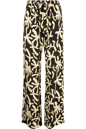 Nanushka Abstract-print drawstring trousers