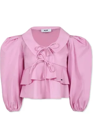 Msgm Ruffle-detailing blouse