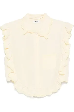 Sandro Slub-texture shirt