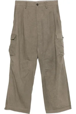 ZIGGY CHEN Pleat-detail trousers