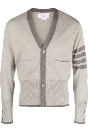 Thom Browne 4-Bar cashmere cardigan