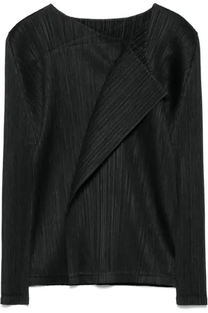PLEATS PLEASE ISSEY MIYAKE Pliss??-effect top