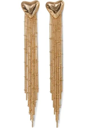 Claudie Pierlot Dangling Heart earrings