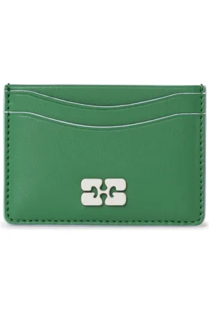 Ganni Bou leather cardholder