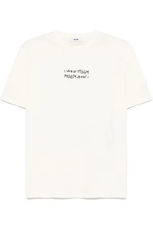 Msgm Logo-print T-shirt