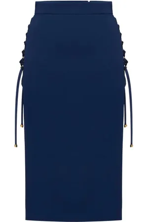 Elisabetta Franchi Layered-design skirt