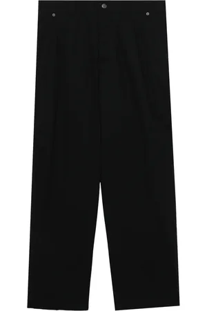 Izzue Wide-leg stretch-cotton trousers