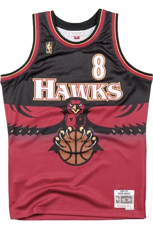 Mitchell & Ness "NBA Atlanta Hawks 96 Steve Smith" Swingman Road jersey vest top