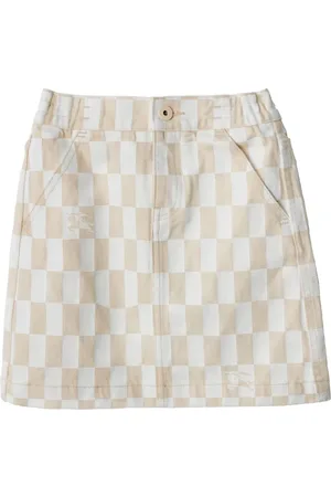 Burberry Checked mini skirt
