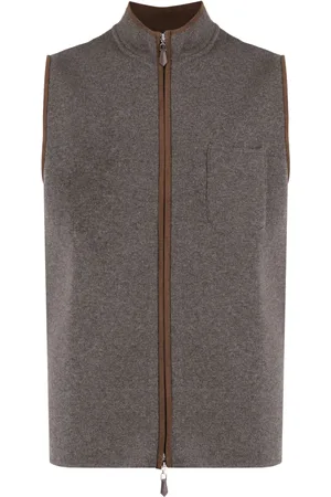N.PEAL Milado fine-knit cashmere gilet