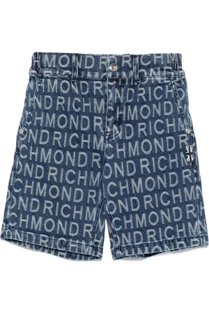 John Richmond Logo-jacquard shorts
