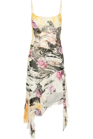 Acne Studios Printed strap dress